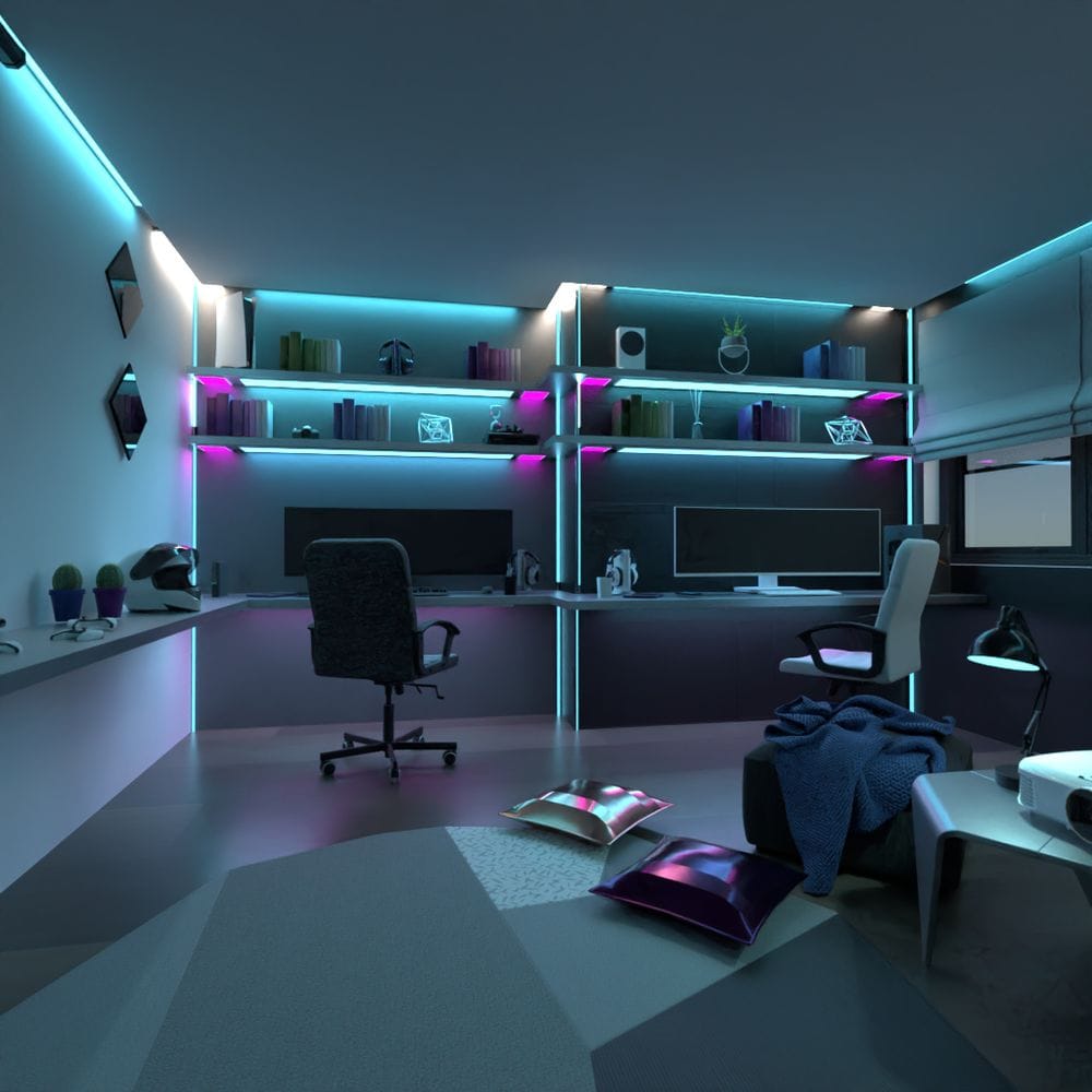 Neon Flex 5M Vanguard™ – Luz LED Moderna Premium (Bivolt)